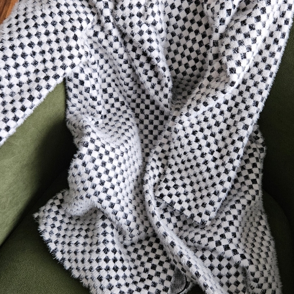 Liverpool Black and White Checkered Cardigan - Picture 3 of 5